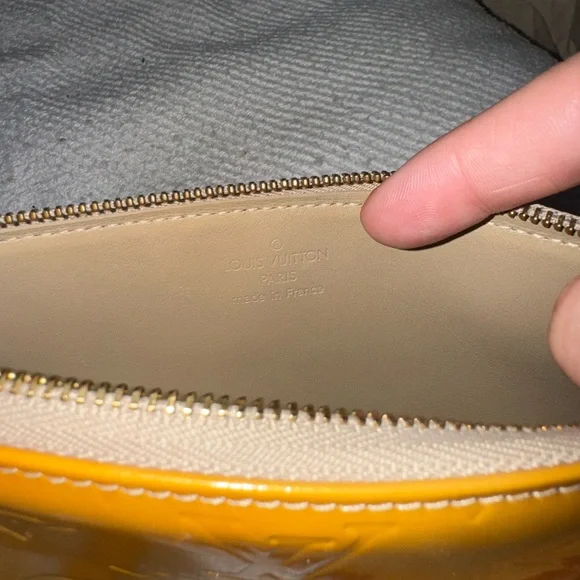 🛑 SOLD 🛑 Louis Vuitton LV Vernis Lexington Yellow ✅ COA included - Picture 14 of 16